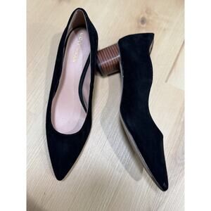 Cole Haan Grand 360 Pumps Block Heel Pointed Toe Size 7.5B